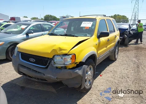 2002 Ford Escape Xlt z USA, uszkodzony, nr VIN 1FMYU04172KC39669